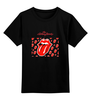 Заказать детскую футболку в Москве. Детская футболка классическая унисекс Rolling Stones от gent777 - готовые дизайны и нанесение принтов.