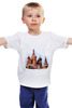 Заказать детскую футболку в Москве. Детская футболка классическая унисекс Moscow от Fil6 - готовые дизайны и нанесение принтов.