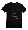Заказать детскую футболку в Москве. Детская футболка классическая унисекс Omega Star Project - лейбл из Нижнекамска от Дима Солдаев - готовые дизайны и нанесение принтов.