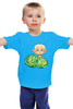 Заказать детскую футболку в Москве. Детская футболка классическая унисекс Ребёнок в капусте  от ПРИНТЫ ПЕЧАТЬ  - готовые дизайны и нанесение принтов.