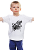 Заказать детскую футболку в Москве. Детская футболка классическая унисекс Black ocean от Дмитрий Некраш - готовые дизайны и нанесение принтов.
