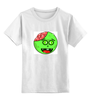 Заказать детскую футболку в Москве. Детская футболка классическая унисекс зомби и мозги от sergei1807@yahoo.com - готовые дизайны и нанесение принтов.