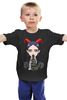 Заказать детскую футболку в Москве. Детская футболка классическая унисекс Devil Girl от crash - готовые дизайны и нанесение принтов.