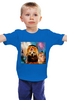 Заказать детскую футболку в Москве. Детская футболка классическая унисекс Медведь  от THE_NISE  - готовые дизайны и нанесение принтов.