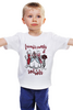 Заказать детскую футболку в Москве. Детская футболка классическая унисекс ПРАЗДНИЧНЫЕ КОШКИ от ELENA ZHARINOVA - готовые дизайны и нанесение принтов.