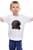 Заказать детскую футболку в Москве. Детская футболка классическая унисекс Байкер от ПРИНТЫ ПЕЧАТЬ  - готовые дизайны и нанесение принтов.