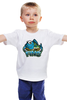 Заказать детскую футболку в Москве. Детская футболка классическая унисекс Fins  от ПРИНТЫ ПЕЧАТЬ  - готовые дизайны и нанесение принтов.