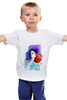 Заказать детскую футболку в Москве. Детская футболка классическая унисекс Girl In Colors от Printio - готовые дизайны и нанесение принтов.
