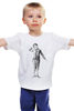 Заказать детскую футболку в Москве. Детская футболка классическая унисекс Чарли Чаплин от CoolDesign - готовые дизайны и нанесение принтов.