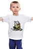 Заказать детскую футболку в Москве. Детская футболка классическая унисекс Котик за учебой от pteropus@mail.ru - готовые дизайны и нанесение принтов.