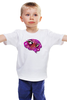 Заказать детскую футболку в Москве. Детская футболка классическая унисекс Электронный мозг от ПРИНТЫ ПЕЧАТЬ  - готовые дизайны и нанесение принтов.