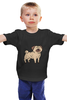Заказать детскую футболку в Москве. Детская футболка классическая унисекс Собака от svetlanas - готовые дизайны и нанесение принтов.