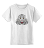 Заказать детскую футболку в Москве. Детская футболка классическая унисекс Леопард от BeliySlon - готовые дизайны и нанесение принтов.