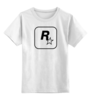 Заказать детскую футболку в Москве. Детская футболка классическая унисекс Rockstar от Nalivaev - готовые дизайны и нанесение принтов.