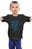 Заказать детскую футболку в Москве. Детская футболка классическая унисекс Абстрактный лев от printik - готовые дизайны и нанесение принтов.