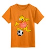 Заказать детскую футболку в Москве. Детская футболка классическая унисекс Футболист  от T-shirt print  - готовые дизайны и нанесение принтов.