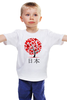 Заказать детскую футболку в Москве. Детская футболка классическая унисекс Nihon  от nikskiru - готовые дизайны и нанесение принтов.