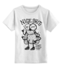 Заказать детскую футболку в Москве. Детская футболка классическая унисекс Nice Shit! от qwere - готовые дизайны и нанесение принтов.