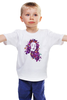 Заказать детскую футболку в Москве. Детская футболка классическая унисекс Девушка мотылёк от BeliySlon - готовые дизайны и нанесение принтов.