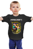Заказать детскую футболку в Москве. Детская футболка классическая унисекс Майнкрафт от balden - готовые дизайны и нанесение принтов.
