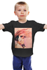 Заказать детскую футболку в Москве. Детская футболка классическая унисекс Девушка в наушниках от badarma2002@gmail.com - готовые дизайны и нанесение принтов.