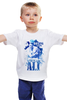 Заказать детскую футболку в Москве. Детская футболка классическая унисекс легенды бокса:мухамед али от 2510 - готовые дизайны и нанесение принтов.