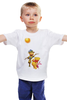Заказать детскую футболку в Москве. Детская футболка классическая унисекс ВИНИПУХ от Vinli.shop  - готовые дизайны и нанесение принтов.