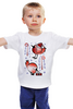 Заказать детскую футболку в Москве. Детская футболка классическая унисекс НОВОГОДНИЕ ПТИЧКИ от ELENA ZHARINOVA - готовые дизайны и нанесение принтов.