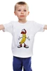 Заказать детскую футболку в Москве. Детская футболка классическая унисекс Веселый банан от Марина  - готовые дизайны и нанесение принтов.