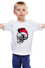 Заказать детскую футболку в Москве. Детская футболка классическая унисекс Череп от queen  - готовые дизайны и нанесение принтов.