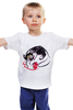 Заказать детскую футболку в Москве. Детская футболка классическая унисекс Кот  Caprediem от Alex Vulgarix - готовые дизайны и нанесение принтов.