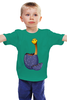 Заказать детскую футболку в Москве. Детская футболка классическая унисекс Счастливое яйцо динозавра от Amerikanka - готовые дизайны и нанесение принтов.