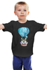 Заказать детскую футболку в Москве. Детская футболка классическая унисекс на воздушном шаре от juliafast77 - готовые дизайны и нанесение принтов.