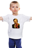 Заказать детскую футболку в Москве. Детская футболка классическая унисекс Леонардо ДиКаприо (Джанго освобожденный) от Андрей Глушков - готовые дизайны и нанесение принтов.