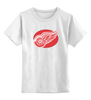 Заказать детскую футболку в Москве. Детская футболка классическая унисекс Detroit Red Wings / NHL USA от KinoArt - готовые дизайны и нанесение принтов.