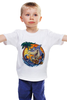 Заказать детскую футболку в Москве. Детская футболка классическая унисекс Акула на отдыхе от ПРИНТЫ ПЕЧАТЬ  - готовые дизайны и нанесение принтов.
