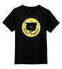 Заказать детскую футболку в Москве. Детская футболка классическая унисекс Чёрная кошка  от T-shirt print  - готовые дизайны и нанесение принтов.