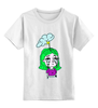 Заказать детскую футболку в Москве. Детская футболка классическая унисекс Sad Eyes   от Kelli Relli - готовые дизайны и нанесение принтов.