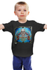 Заказать детскую футболку в Москве. Детская футболка классическая унисекс Love thy neighbour от Серега Шнайдер - готовые дизайны и нанесение принтов.