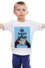 Заказать детскую футболку в Москве. Детская футболка классическая унисекс Keep calm and be an Echelon от prettydisaster - готовые дизайны и нанесение принтов.