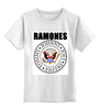 Заказать детскую футболку в Москве. Детская футболка классическая унисекс Ramones  от cherdantcev - готовые дизайны и нанесение принтов.