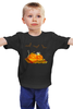 Заказать детскую футболку в Москве. Детская футболка классическая унисекс "HALLOWEEN" от Abstractiya - готовые дизайны и нанесение принтов.