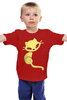 Заказать детскую футболку в Москве. Детская футболка классическая унисекс Кошечка от valezar - готовые дизайны и нанесение принтов.