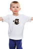 Заказать детскую футболку в Москве. Детская футболка классическая унисекс Спортивная девушка от ПРИНТЫ ПЕЧАТЬ  - готовые дизайны и нанесение принтов.