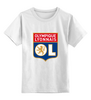Заказать детскую футболку в Москве. Детская футболка классическая унисекс Olympique Lyonnais от THE_NISE  - готовые дизайны и нанесение принтов.