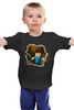 Заказать детскую футболку в Москве. Детская футболка классическая унисекс Minecraf от T-shirt print  - готовые дизайны и нанесение принтов.