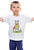 Заказать детскую футболку в Москве. Детская футболка классическая унисекс Мёд и клевер от liya - готовые дизайны и нанесение принтов.