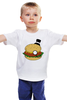 Заказать детскую футболку в Москве. Детская футболка классическая унисекс Бургер от originals - готовые дизайны и нанесение принтов.