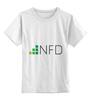 Заказать детскую футболку в Москве. Детская футболка классическая унисекс NeedForData от NeedForData - готовые дизайны и нанесение принтов.