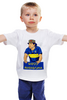 Заказать детскую футболку в Москве. Детская футболка классическая унисекс Диего Марадона от balden - готовые дизайны и нанесение принтов.